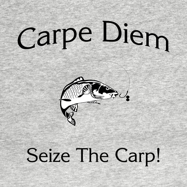 Fun & Unique Carpe Diem T-shirt Design by KicksNgigglesprints